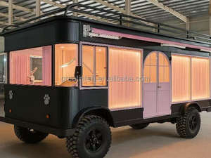 Camión de Maquillaje y Peluquería Móvil de Lujo, Salón de Belleza Portátil para Eventos, Diseño de Autobús de Salón de Belleza de Dos Pisos - Product Image 2