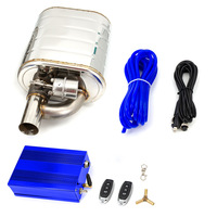 Usine directement vente universel voiture vide échappement sons Valve silencieux avec Double télécommande gauche et droite pompe à Air