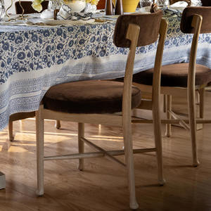 Madeira maciça de Midcentury americana que janta a cadeira estilo antigo durável ecológico do Wabi-sabi para o B & B Restaurantes Café Lojas Hotéis - Product Image 2