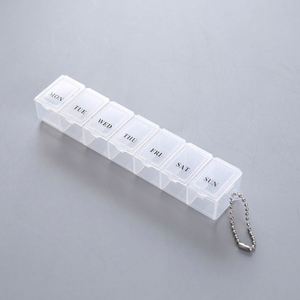 Good Quality 7 Day Best Selling <b>Plastic</b> Pill Box case <b>Pocket</b> Size Medicine case Promotion Pill Box - Product Image 3