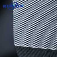 Feuille acrylique prismatique optique en plastique PMMA Feuille de diffuseur prismatique Ugr à motifs pour lumière LED