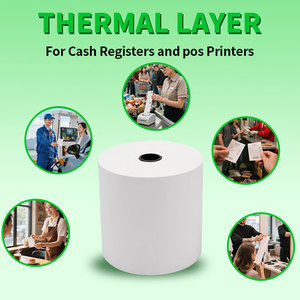 3 1/8x119 80x80 57x40mm 3 1/8x230 80mm cho đến khi POS hàng đợi nhận vé rạch Jumbo tiền mặt đăng ký cuộn giấy nhiệt - Product Image 6