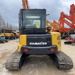 La meilleure vente a utilisé la mini excavatrice sur chenilles de 5 tonnes Komatsu Pc55 avec le seau de pelle à vendre - Product Image 5
