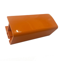 Cadre de porte en verre de réfrigérateur Profilés d'extrusion en plastique PVC/UPVC transparent OEM pour porte et fenêtre à battants