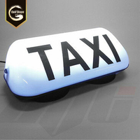 Publicité personnalisée Taxi Top boîte à lumière affichage de toit aimant Taxi signe toit