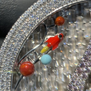 จี้เพชรประดับอัญมณีแนวฮิปฮอปเครื่องประดับสไตล์คิวบาจี้ห้อยแบบ Sier - Product Image 2