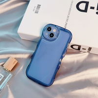 Coque arrière en silicone souple ovale pour iPhone 15 14 12 11 13 SE 8 7 6 6s Pro XS Max X XR Plus mini TPU