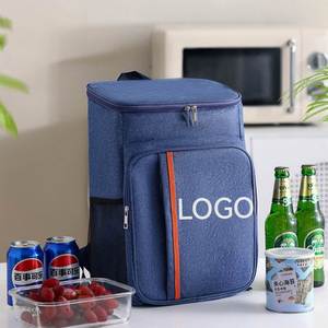 <b>Hot</b> Sell Reusable Fashion Classic Thermal Cooler Backpack Soft Waterproof Portable Insulated Eco-Friendly Large Capacity - Product Image 1