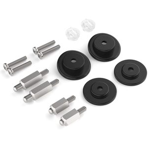 Kit de accesorios de repuesto PetSafe para collares receptores de perros, plástico negro, acero inoxidable, suministros de entrenamiento impermeables - Product Image 1