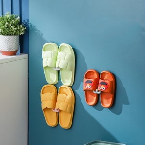 5*7*3.5cm ev tuvalet deliksiz drenaj rafı terlik askı kancası plastik kanca - Product Image 2