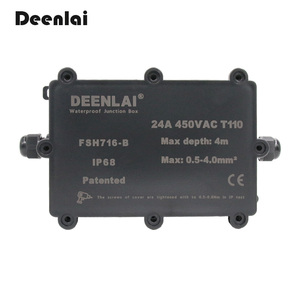 Boîtier de connexion étanche pour piscine et <span class=keywords><strong>spa</strong></span> Deenlai FSH716-B - Product Image 3