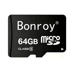 Carte mémoire Micro TF Bonroy haute vitesse, portable, personnalisable, accessoires de stockage pour tablette, appareil photo, téléphone Android - Product Image 1