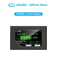 Écran tactile LCD JK V19 de 4,3 pouces pour boîtier de batterie DIY, cellule Lifepo4, accessoires BMS