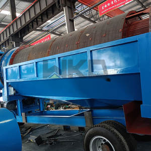 100TPH Gold Mining Rotary Trommel <strong>Screen</strong> GT1545 Double Layer Trommel <strong>Screen</strong> 5Ton Alluvial Gold Trommel <strong>Screen</strong> <strong>Wash</strong> - Product Image 1