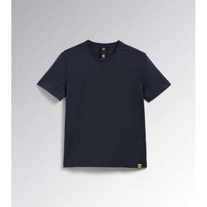 Camiseta Diadora Mc Atony Orgánica Negra Talla L Algodón Viscosa Transpirable Todas las Estaciones - Product Image 1