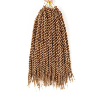 Fibre synthétique haute température <span class=keywords><strong>tresse</strong></span> Crochet Extension de <span class=keywords><strong>cheveux</strong></span> Twist Braids Design - Product Image 2