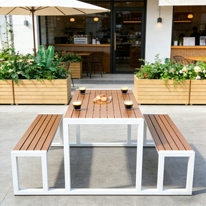 Sun Protection Outdoor <strong>Table</strong> and Chairs Night Market Outdoor Simple Dining <strong>Table</strong> and Chairs <strong>Balcony</strong> <strong>Table</strong> and Chairs Coffee Shop - Product Image 1
