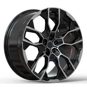 Style 913M Roues forgées Roues de course 18 19 20 21 22 Pouces 5x114.3 5x112 Noir mat Jantes polies au <span class=keywords><strong>centre</strong></span> pour <span class=keywords><strong>BMW</strong></span> X7 - Product Image 3