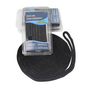 Factory 1/2 Inch 3 Strand Polyester Black Blue Marine Cable Pulling Rope Parts & Accessories - Product Image 6