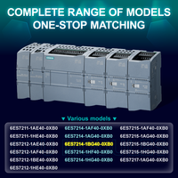 Siemens 6ES7214-1BG40-0XB0 CPU Kompak 1214C AC/DC/relay SIMATIC S7-1200 PLC Controller Baru Asli