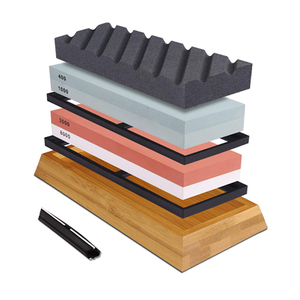 Aiguisoir de couteaux <span class=keywords><strong>à</strong></span> <span class=keywords><strong>eau</strong></span> professionnel <span class=keywords><strong>à</strong></span> double grain aiguisoir de couteaux en <span class=keywords><strong>pierre</strong></span> <span class=keywords><strong>à</strong></span> <span class=keywords><strong>aiguiser</strong></span> ensemble de pierres avec Guide d'angle - Product Image 5