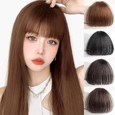 Hanzhuo Femmes Cheveux Naturels Frange Poche Résistant À La Chaleur Ballet Franges Minces Cheveux Attachés - Product Image 1