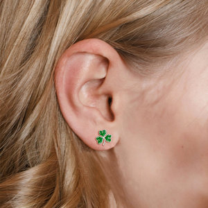 <span class=keywords><strong>2025</strong></span> Changda 925 стерлингового серебра, оптовая продажа, 4 четырехлистные серьги-гвоздики - Product Image 5