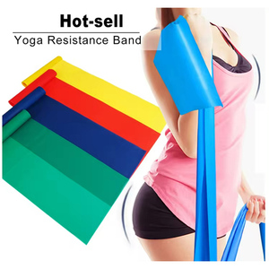 Tấm Cao Su Tự Nhiên Dây Đai Đàn Hồi Yoga Dây Đai Cao Su Co Giãn Tập Gym Dây Đai Dẹt Tập Thể Dục Kháng Lực - Product Image 2
