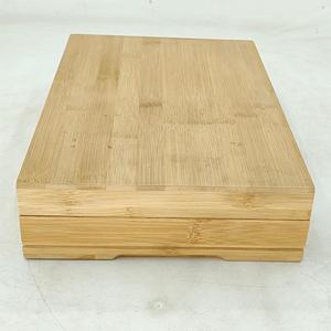 Organizer per bustine di tè in bambù, scatola <span class=keywords><strong>da</strong></span> tè con coperchio e 6 scomparti, porta bustine <span class=keywords><strong>da</strong></span> tè per regali <span class=keywords><strong>da</strong></span> ufficio, scatola <span class=keywords><strong>da</strong></span> tè, naturale - Product Image 3