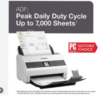 Pour Epson DS870 Scanner haute vitesse automatique alimentation papier A4 couleur Document contrat numérisation carte numérisation continue PDF HD