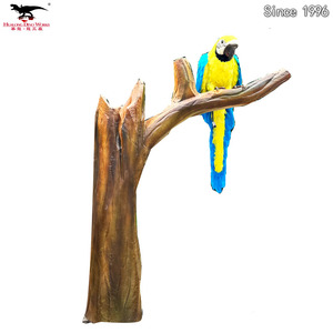 Động vật animatronic đầy màu sắc để bán mô phỏng Vẹt - Product Image 5