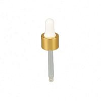 Magnifiques flacons compte-gouttes carrés en verre transparent vides de 3 ml