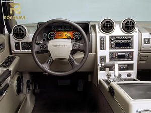 หน้าปัดดิจิตอลอเนกประสงค์ RoadNavi Linux สำหรับรถยนต์ จอ LCD แสดงความเร็ว สำหรับ Hummer H2 ปี 2003-2009 - Product Image 5