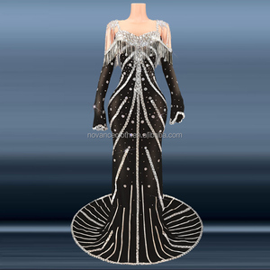 <span class=keywords><strong>Robe</strong></span> <span class=keywords><strong>de</strong></span> mariée Y2276-B 2022 diamants brillants franges épaules dénudées <span class=keywords><strong>robe</strong></span> <span class=keywords><strong>de</strong></span> <span class=keywords><strong>cérémonie</strong></span> féerique gracieuse <span class=keywords><strong>robe</strong></span> Maxi dames <span class=keywords><strong>pour</strong></span> <span class=keywords><strong>mariage</strong></span> - Product Image 2
