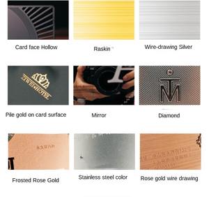 Biglietto da visita personalizzato con carta in metallo spesso in acciaio inossidabile - Product Image 3