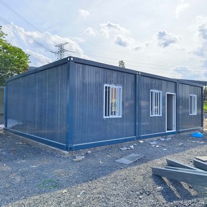 Tùy chỉnh 20 chân và 40 chân thép đúc sẵn <span class=keywords><strong>Container</strong></span> xe tải nhà để sử dụng di động tại Trung Quốc - Product Image 3