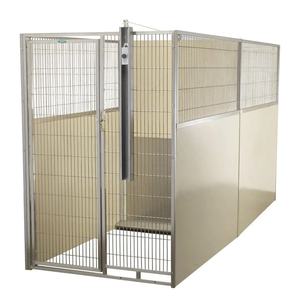 Meerdere Commerciële Roestvrijstalen Hondenrennen Kennels 4x6ft 4x8ft 4x10ft Grote Hondenkennels En Loopt Met Hdpe-Panelen - Product Image 1