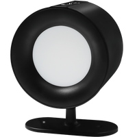 Projecteur LED d'intérieur rechargeable avec source lumineuse double face, éclairage artistique sans fil 360° °   Lampe murale magnétique réglable