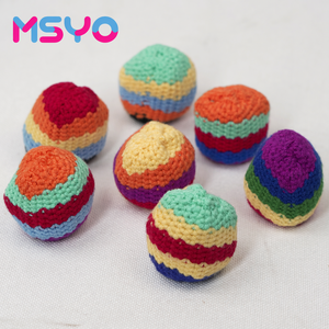 Ensemble de balles en velours tricotées à la main, best-seller transfrontalier, pour enfants de 4 à 6 ans, écologique, style traditionnel folklorique - Product Image 1