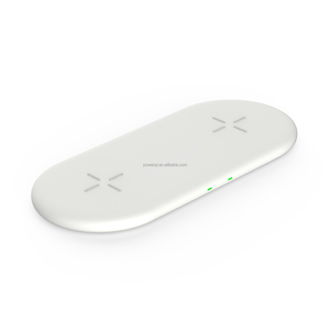 2023 double chargeur sans fil 15W rapide 2 en 1 station de chargeur sans fil <span class=keywords><strong>portable</strong></span> pour <span class=keywords><strong>iphone</strong></span> pour android - Product Image 1