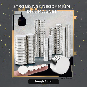 แม่เหล็กนีโอไดเมียมคุณภาพสูง N42 N45 N48 N50 N52 แม่เหล็กทรงกลมบางแรงสูงสำหรับงานเชื่อม - Product Image 2