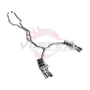 Sistema de Escape Catback con Válvulas de Acero Inoxidable Vortex para Audi S4 S5 B8 3.0T 2008-2017 con Tubos de Escape Cuádruples Cromados Pulidos - Product Image 2