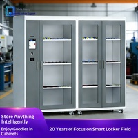 Armoire à outils intelligente pré-assemblée avec gestion RFID, pesage, reconnaissance d'empreintes digitales et faciale, résistante à la rouille, capacité de plus de 70 kg pour usine