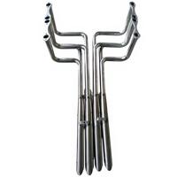 Collecteur d'échappement RACING en acier inoxydable poli, collecteur haute performance en acier inoxydable pour moteur Chevy Small Block modifié