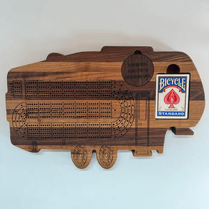 Jackaroo <span class=keywords><strong>jeu</strong></span> <span class=keywords><strong>de</strong></span> société 4-6 personnes <span class=keywords><strong>Ludo</strong></span> <span class=keywords><strong>jeu</strong></span> en bois Cribbage <span class=keywords><strong>jeu</strong></span> <span class=keywords><strong>de</strong></span> société ensemble roue camping-car Cribbage Board - Product Image 3