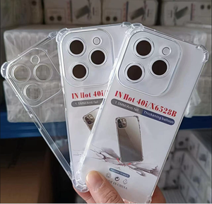 TPU transparente de 1,5mm con Airbag de cuatro esquinas, funda de teléfono con absorción de impacto anticaída para <span class=keywords><strong>Google</strong></span> Pixel Tecno Itel Infinix - Product Image 5