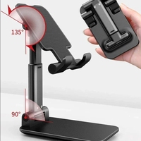 Vente chaude Portable Pliant Support De Bureau Multi-Fonction Universel Réglable Pliable Mobile/Tablette Paresseux Flexible Mini Maison