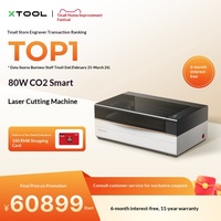 Nouveau graveur et découpeur laser CO2 P3 entièrement automatique, machine compacte avec refroidissement par air pour la découpe et le marquage de l'acrylique