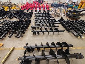 250Mm 350Mm 450Mm 800Mm Aarde Vijzel Boor Bit Digger Voor Tuinieren Planten Skid Stuur Loader Graafmachine Tractor Bijlagen - Product Image 2