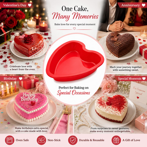 Big Size 8Inch Non-stick <b>Baking</b> Tools Heart Shape <b>Silicone</b> Bread Cake Mold Molde De Torta Para Hornear <b>Silicone</b> Ice Mold Letters - Product Image 3